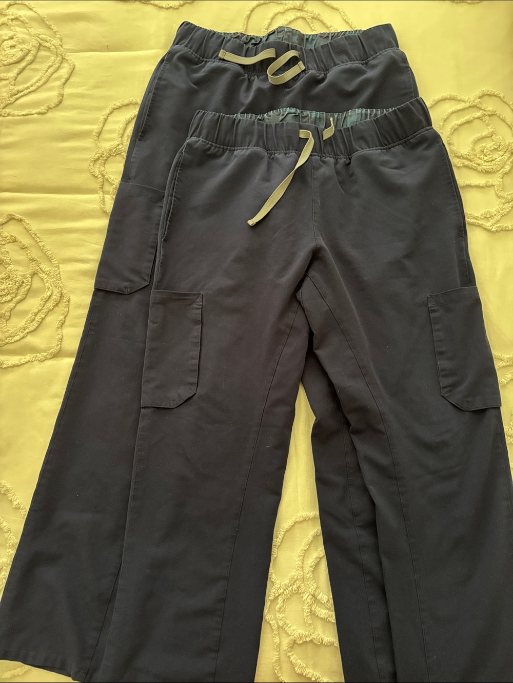 Men's Figs Navy Scrubs Pants